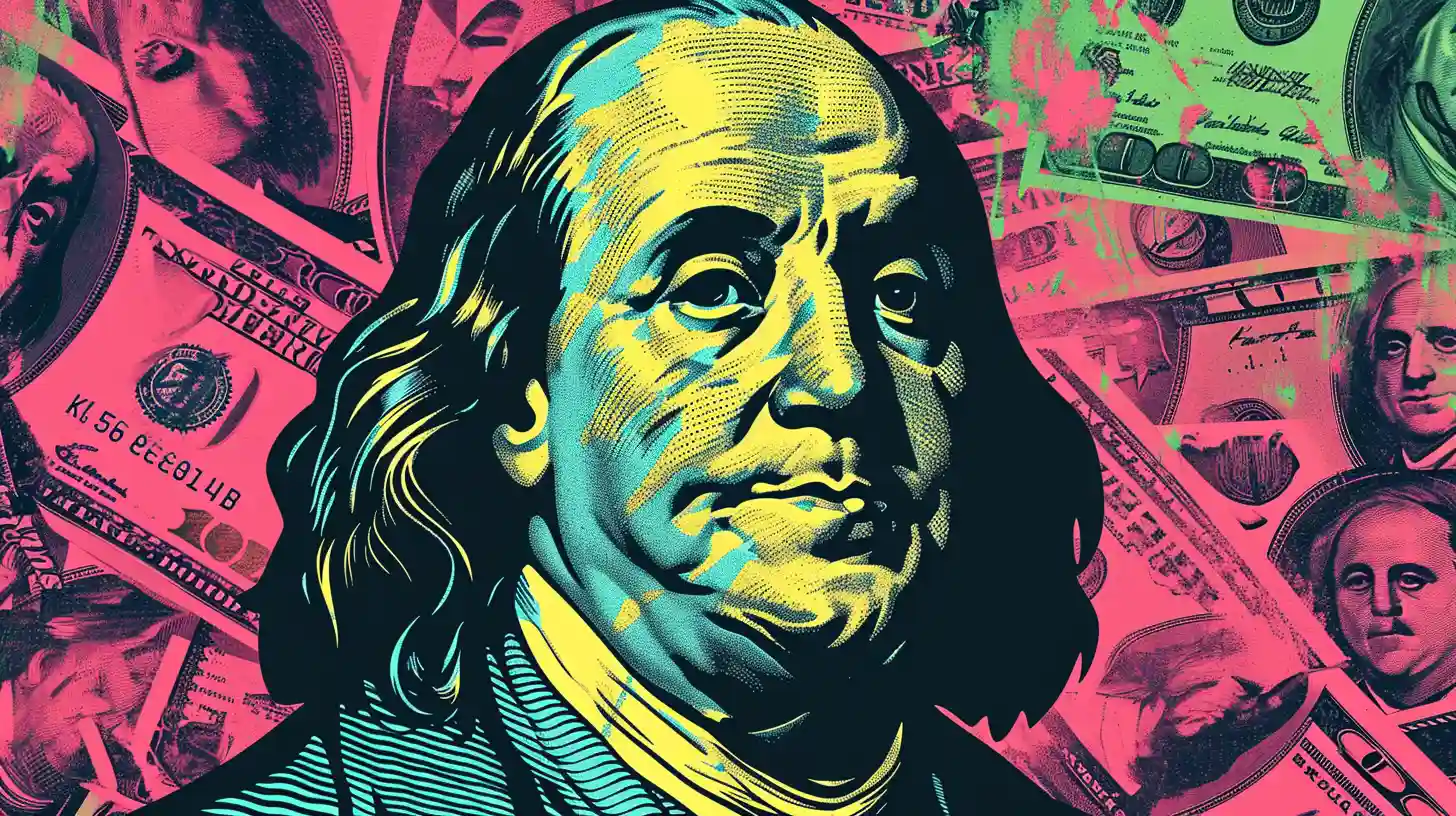 65afdd07bf7b643803148494 Benjamin Franklin as an old rich man