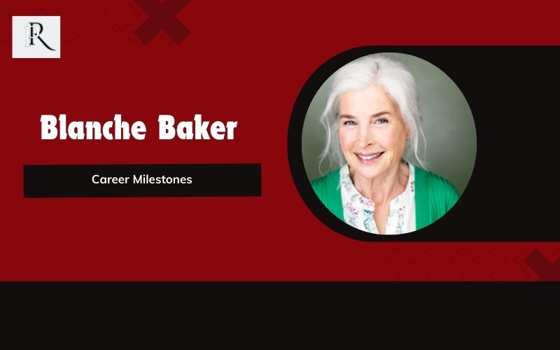 Career milestones boosted Blanche Baker's wealth