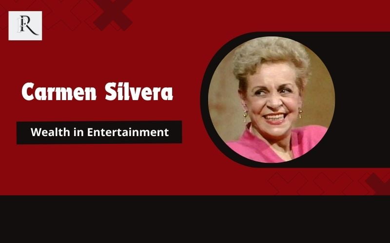 The source of Carmen Silvera's wealth is in the entertainment industry