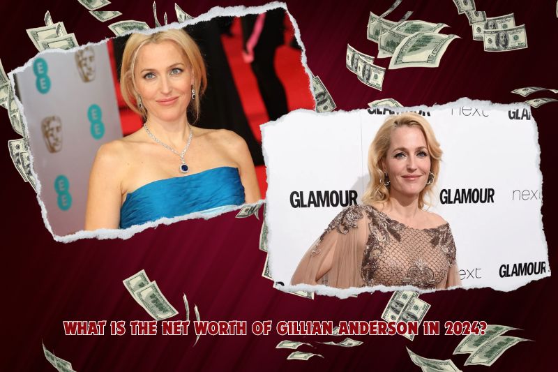 What is Gillian Anderson's net worth in 2024?