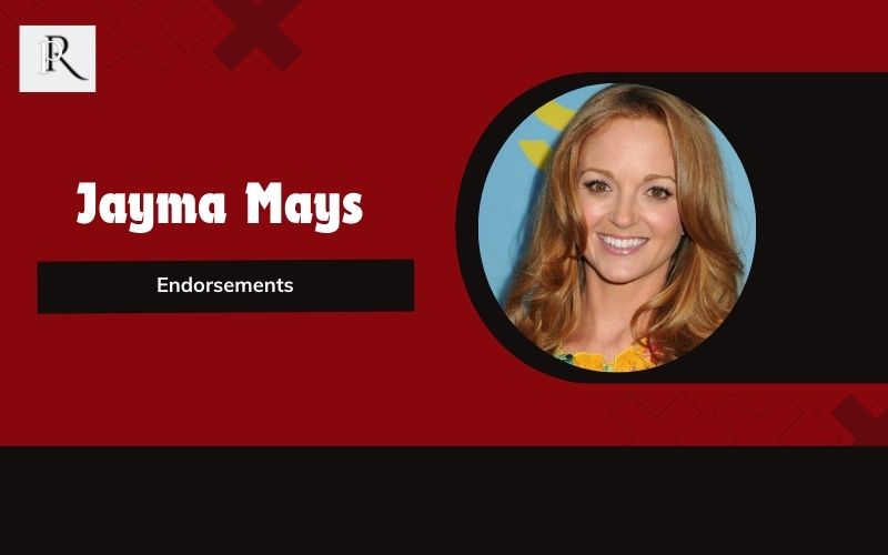 Jayma Mays' endorsement
