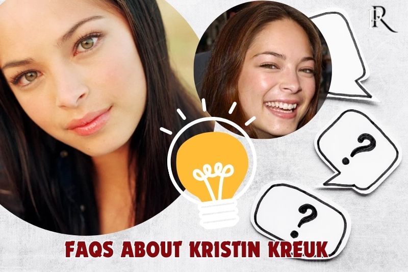 Who is Kristin Kreuk?