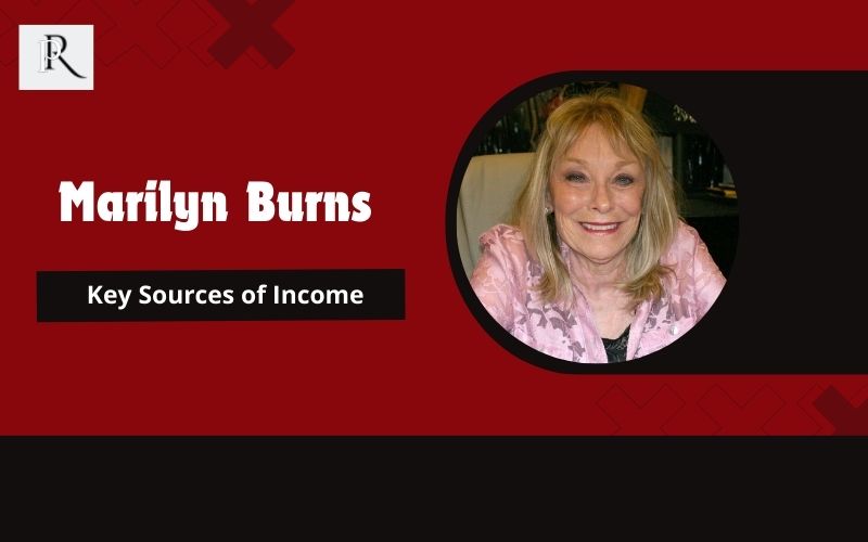 Marilyn Burns's main source of income