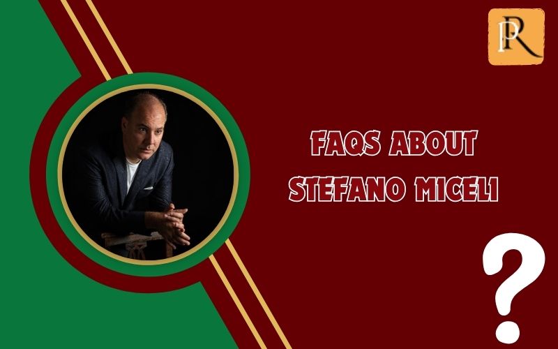 Frequently asked questions about Stefano Miceli