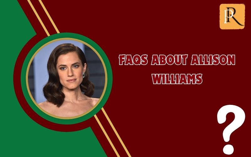 Frequently asked questions about Allison Williams