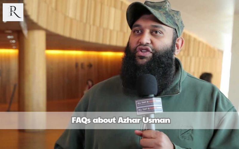 Frequently asked questions about Azhar Usman