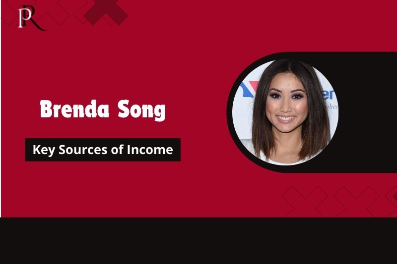 Brenda Song Main source of income