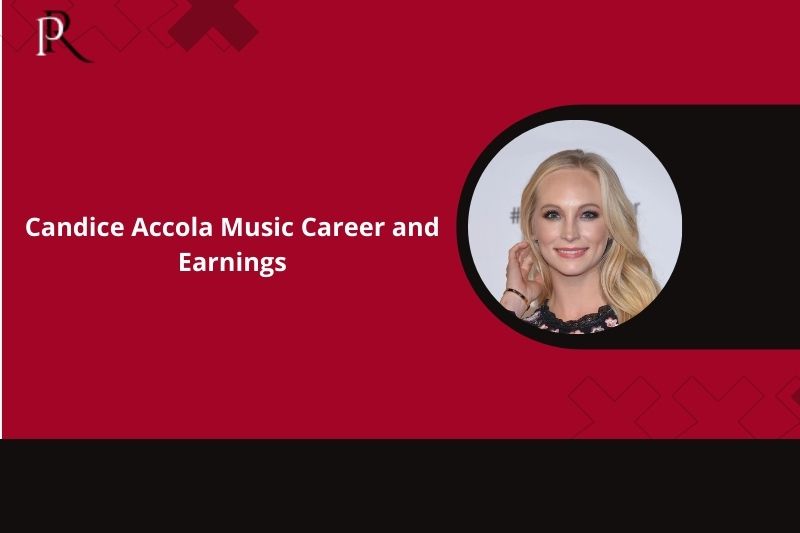 Candice Accola's music career and income
