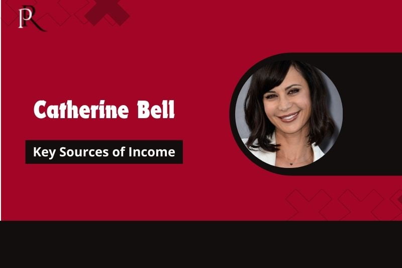 Catherine Bell Main source of income