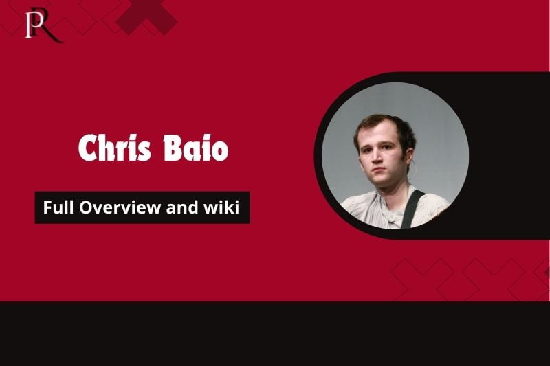 Chris Baio Full Overview and Wiki