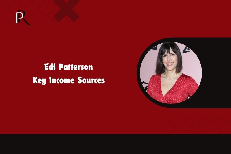 Edi Patterson's main source of income
