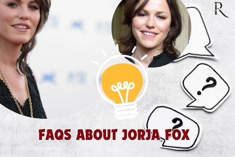 Frequently asked questions about Jorja Fox