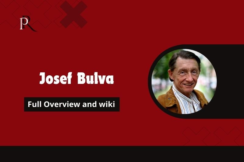 Josef Bulva Full Overview and Wiki