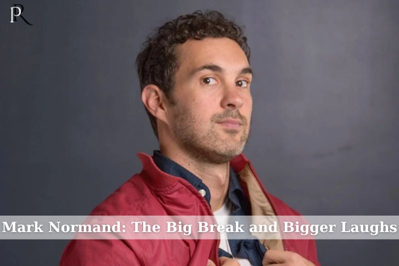 Mark Normand Big breakthroughs and bigger laughs