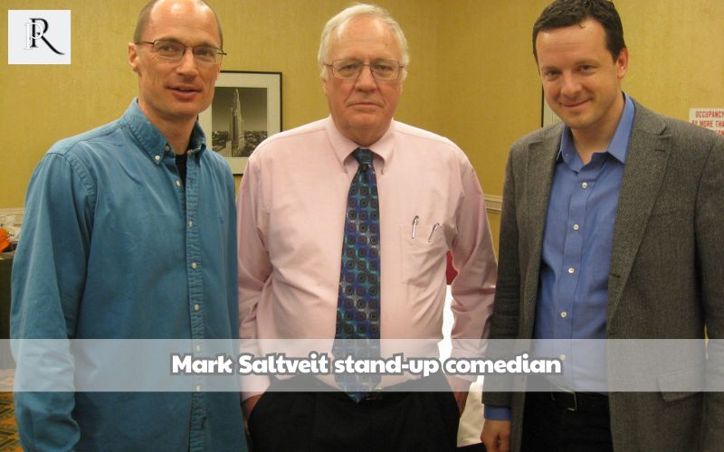 Stand-up comedian Mark Saltveit