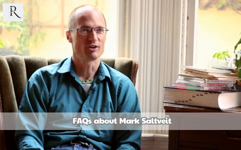 Frequently asked questions about Mark Saltveit