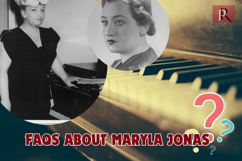 Frequently asked questions about Maryla Jonas