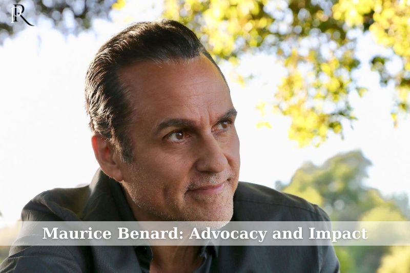 Maurice Benard Advocacy and Impact