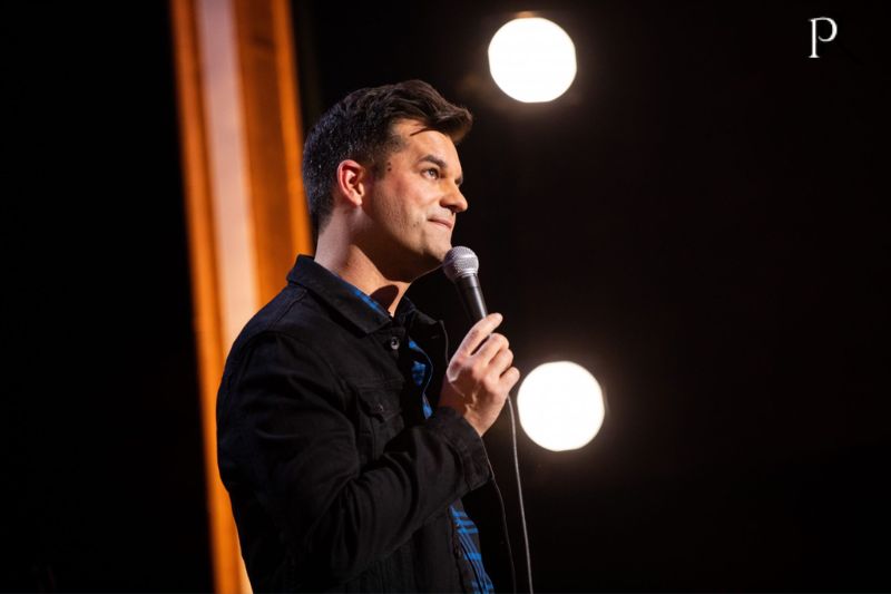 Michael Kosta turned to comedy