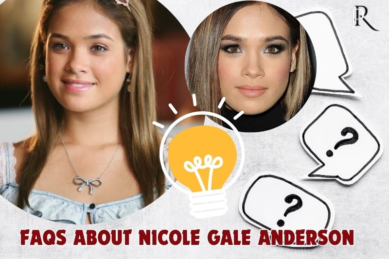 What are some notable television roles of Nicole Gale Anderson