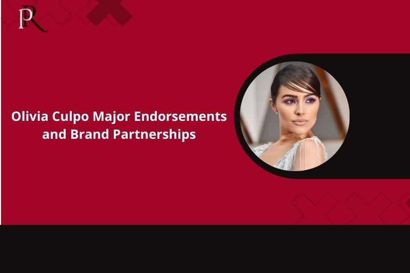 Olivia Culpo Key Endorsements and Brand Partnerships