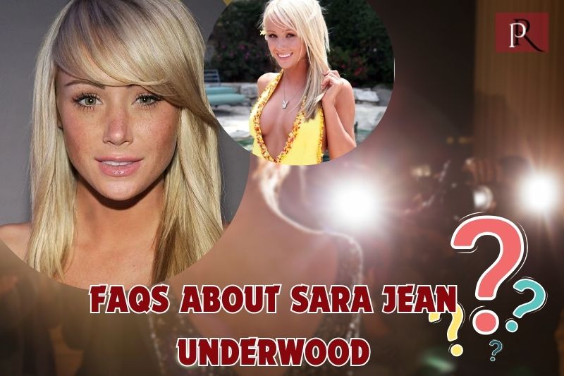 Frequently asked questions about Sara Jean Underwood