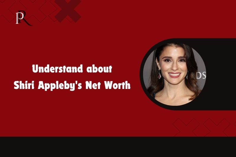 Learn about Shiri Appleby's Net Worth