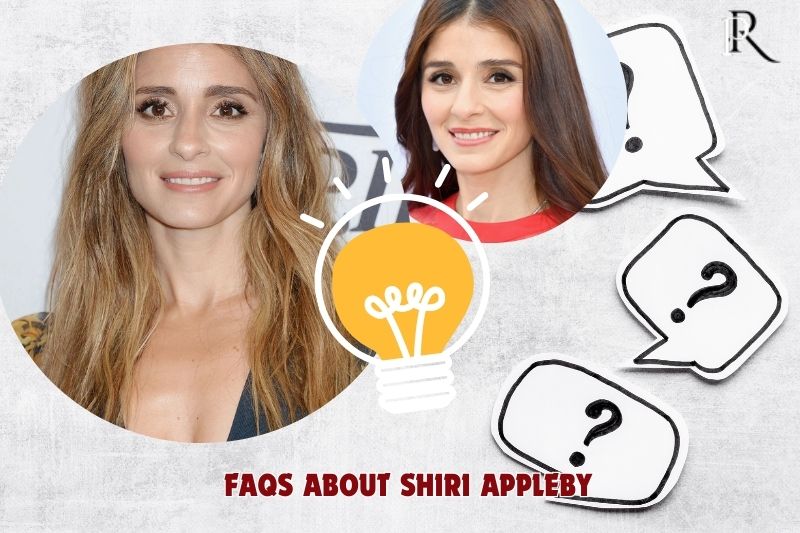 Frequently asked questions about Shiri Appleby