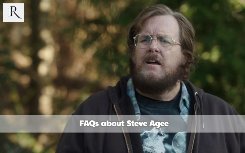 Frequently asked questions about Steve Agee