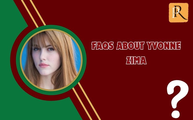 Frequently asked questions about Yvonne Zima