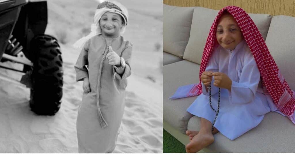 Aziz and Marima's love story: "Little Sheikh" family