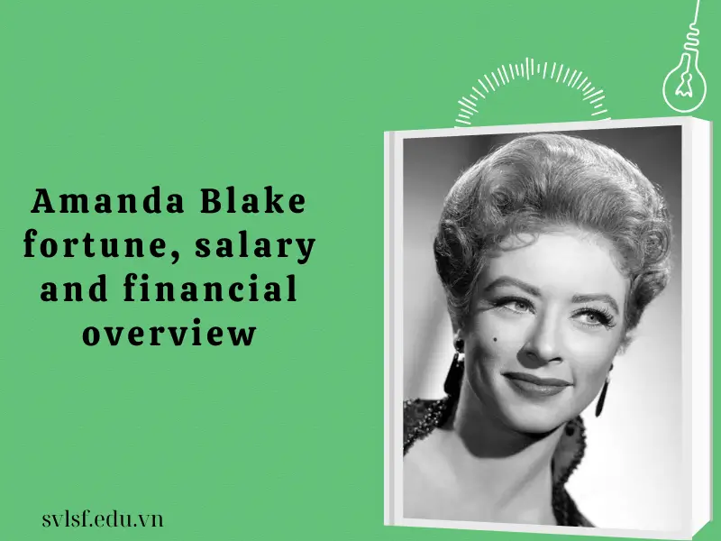 Amanda Blake fortune, salary and financial overview