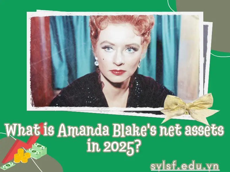 What is Amanda Blake's net assets in 2025?