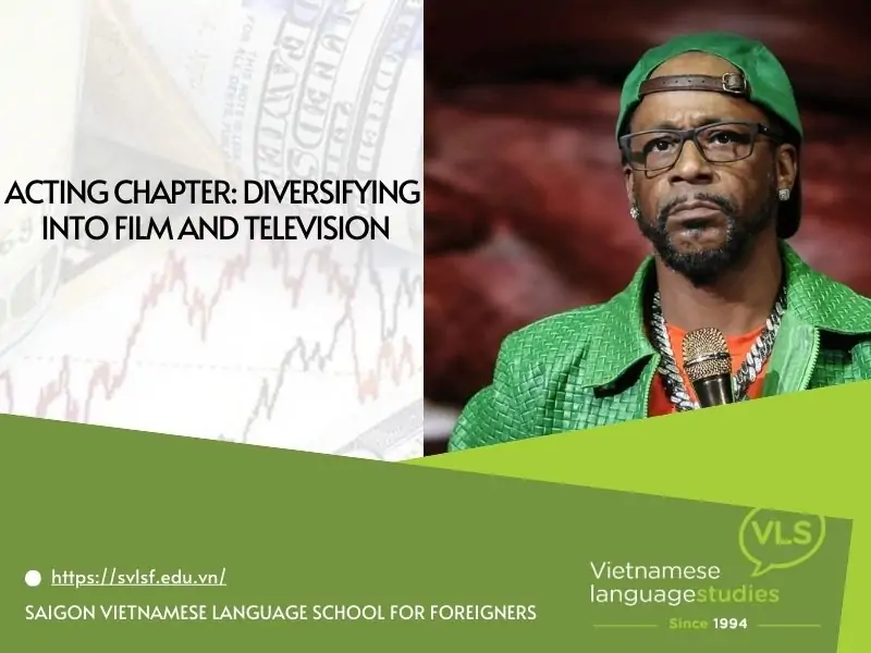 Acting chapter: Diversifying into film and television