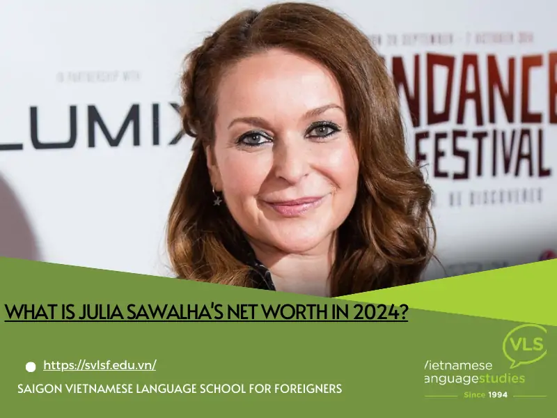 What is Julia Sawalha's net worth in 2024?